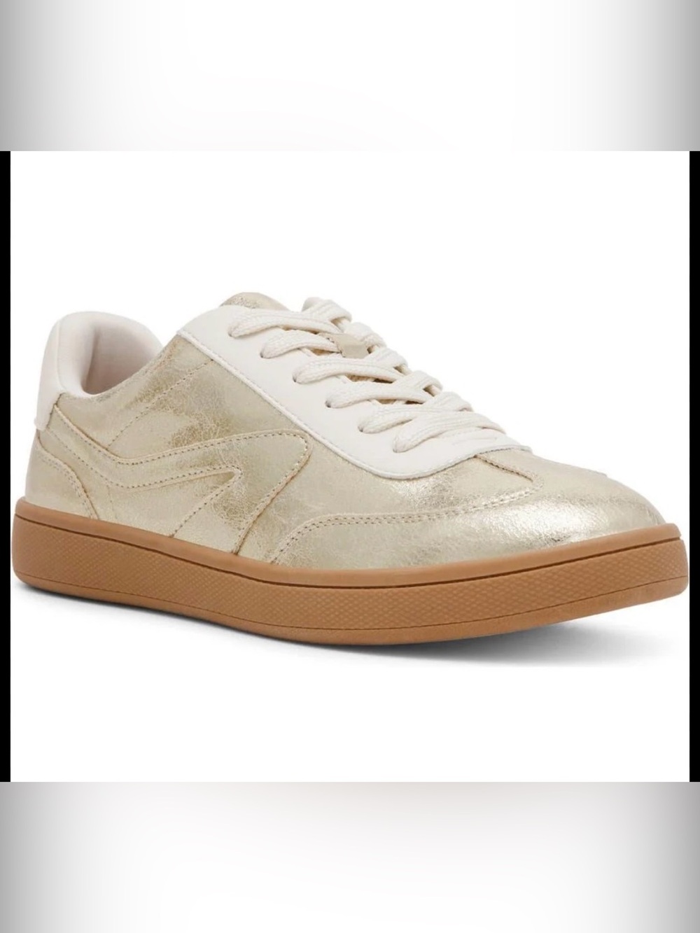 NWOT Dolce Vita Voyage Sneaker Gold Dune Size 8.5